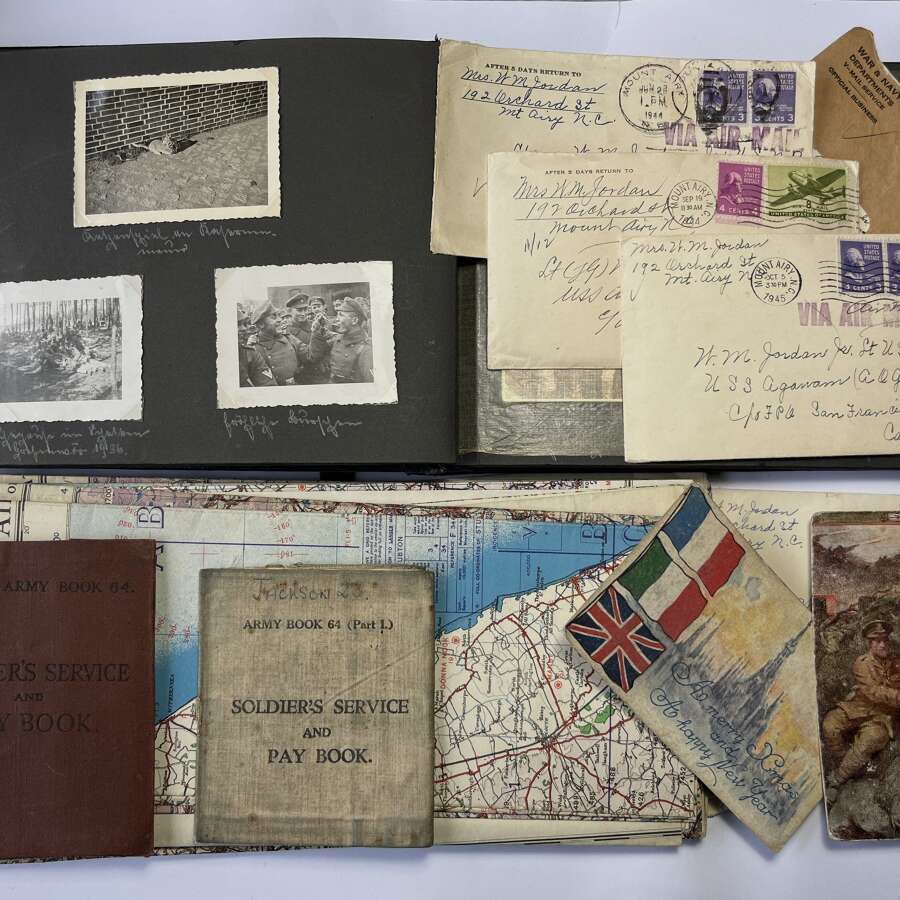 Documents, Maps, Photographs, Postcards & Paperwork