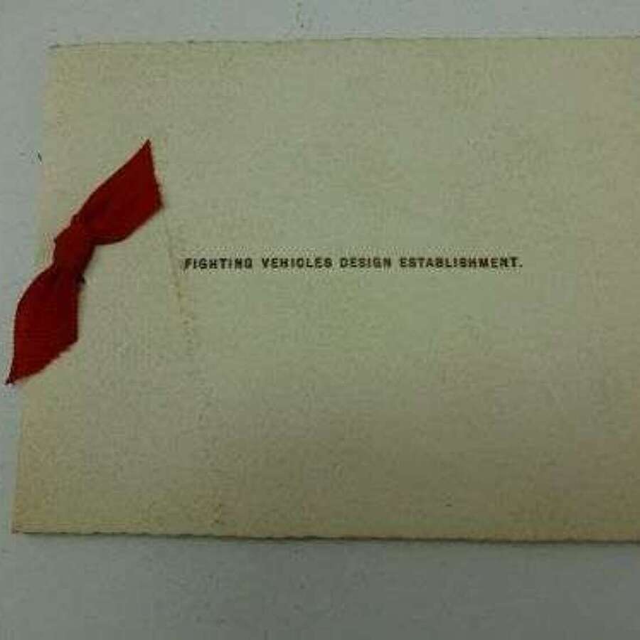 Fighting Vehicles Design Establishment Christmas card