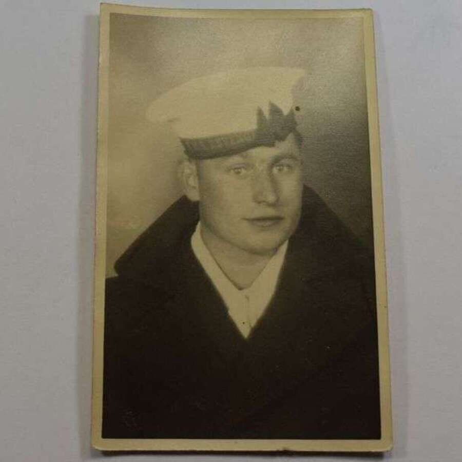 78 Original WW1 WW2 Portrait Photo of Royal Navy Rating HMS Revenge