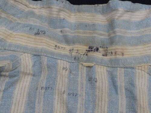 121) Original WW2-1950s British Military Pyjama Top