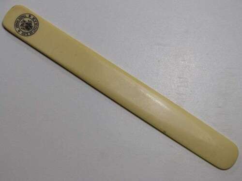 176) Vintage Ivorine Page Turner with Kynoch Ltd Logo