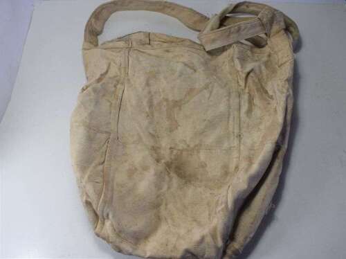 121) Excellent Original WW2 Indian Made Horse/Mule Nose Bag Dated 1941