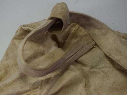 121) Excellent Original WW2 Indian Made Horse/Mule Nose Bag Dated 1941