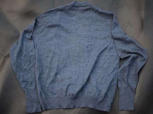 136) Mint 1960s Sealed Pattern Cardigan Blue Grey/Nylon for WRAF