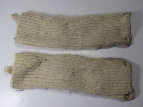 160) WW2 Era British Military Issue Fingerless Wrist Warmers