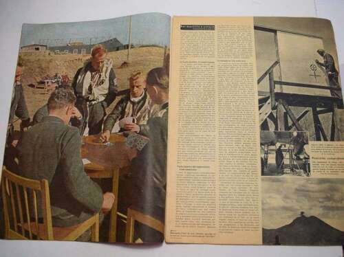 94) Original WW2 German Army Signal Magazine in Spanish 1st April 1943