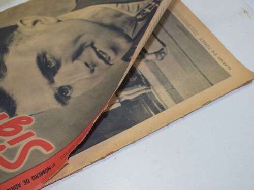 94) Original WW2 German Army Signal Magazine in Spanish 1st April 1943