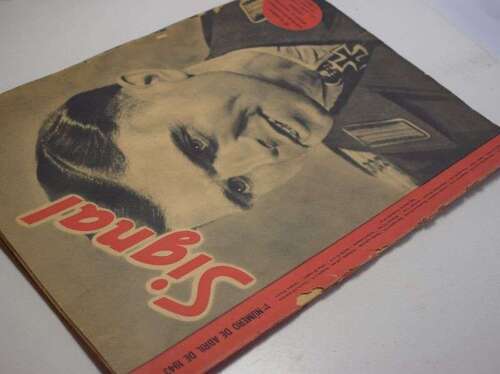 94) Original WW2 German Army Signal Magazine in Spanish 1st April 1943