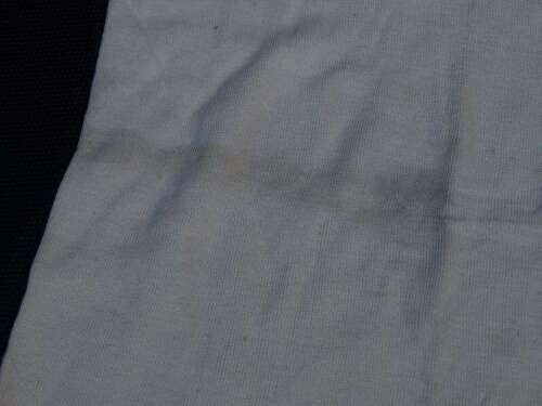 109) Original WW2 Era White Cotton Vest Peveril RAF, RN, Army