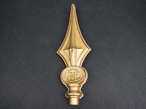 52) Original WW1 WW2 French RF Flag Pole Finial Flag Pole Top