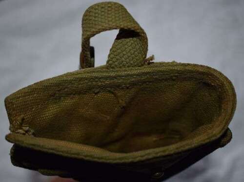 96) Good Original WW2 Officialy Cut Down Tankers Pistol Holster