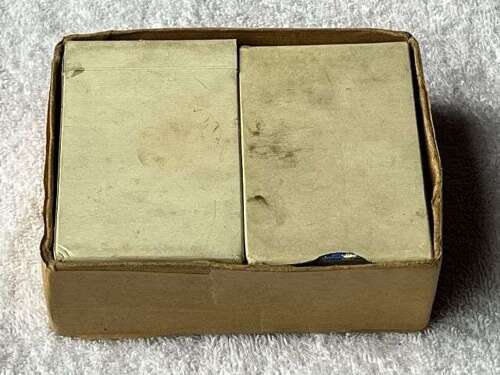 37) Good Complete Original Official WW2 British Aircraft Recognition Silhouette Cards Set 1942