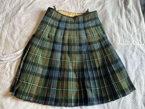 54) Excellent Original Early Post WW2 Scottish Regiments Officers Tartan Kilt Named & Dated 1950