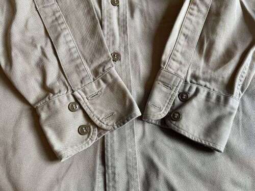 75) Original WW2 US Army Officers Khaki Tropical Shirt With Original Insignia