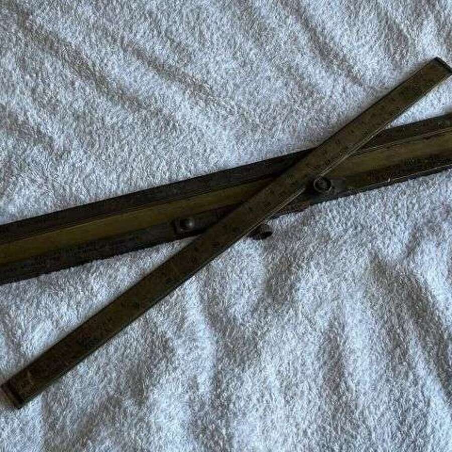 49) Excellent Heavy Duty Royal Artillery Field Gun Slide Rule Indicator, Fuze No18 B.L.60pr MKII & MKII* Guns 1927