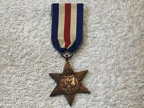 25) Excellent Original Full Size WW2 Medal The France & Germany Star