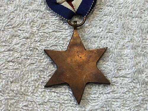 25) Excellent Original Full Size WW2 Medal The France & Germany Star
