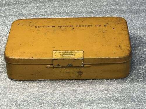 58) Excellent Original WW2 British Detector, Vapour, Pocket MKII 1944 Complete
