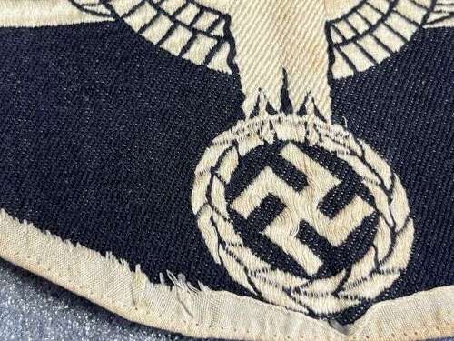 12) Excellent Original Uniform Removed WW2 German Army Sports Vest Eagle