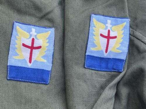 90) Good Post WW2 British Officers JG Bush Jacket GHQ FARELF Singapore Ranked to Colonel