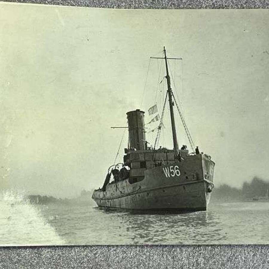 107) Interesting Original WW2 Official Photograph Of The HM Rescue Tug Boat Mammoth. 1943