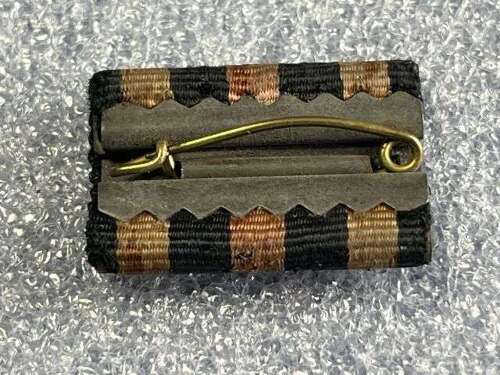 27) Original WW1 German Cross of Honour Mounted Medal Ribbon Bar With Swords