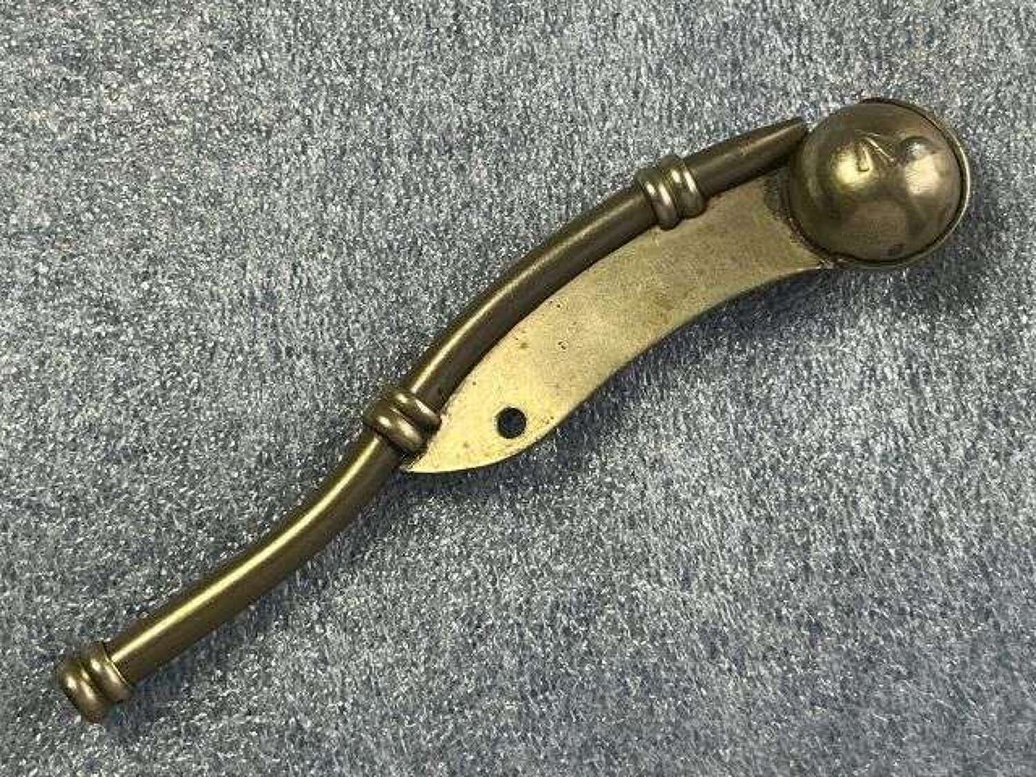 73) Good Original WW1 WW2 Royal Navy Bosuns Call Arrow Marked