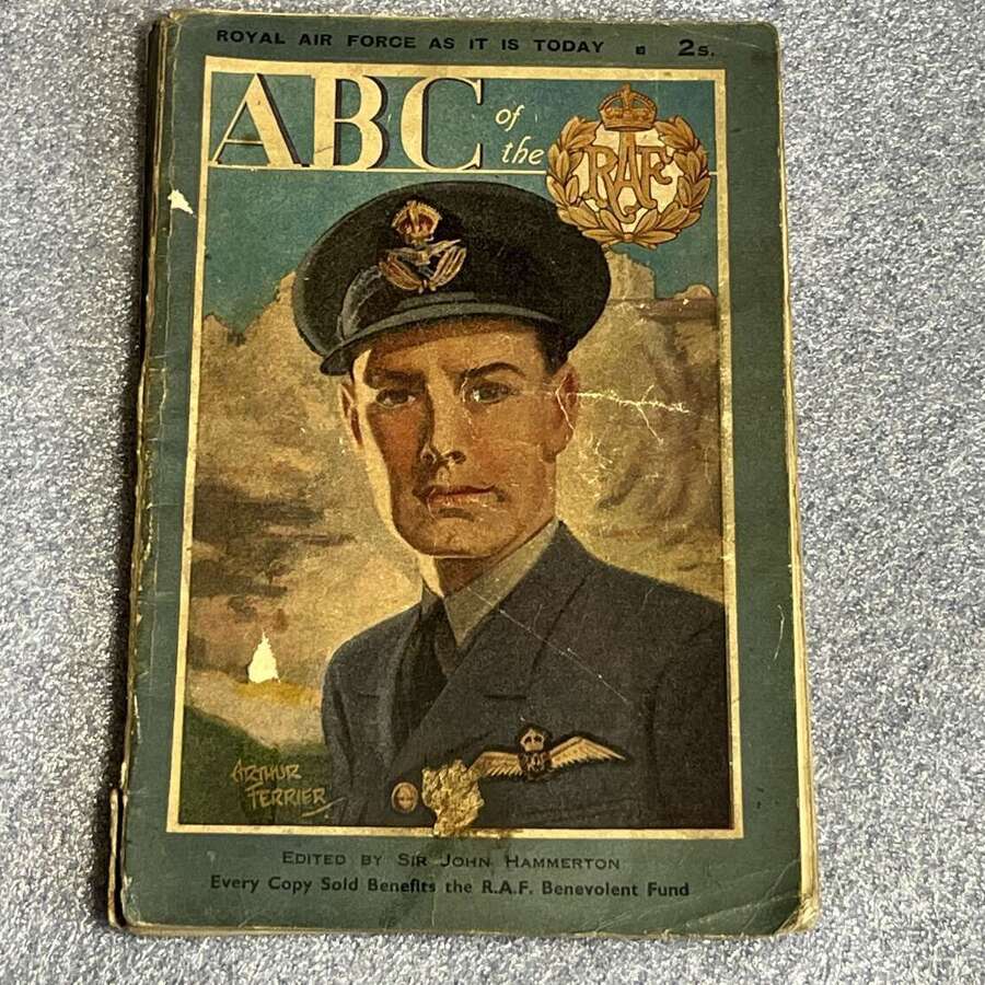 89) Good Original Well Used WW2 Airman&rsquo;s Handbook. ABC of The RAF