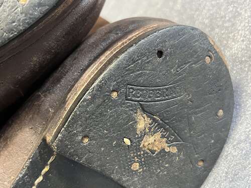 91) Excellent Clean Original WW2 RAF 1941 Pattern Flying Boots In A Size 9