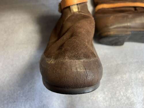 91) Excellent Clean Original WW2 RAF 1941 Pattern Flying Boots In A Size 9