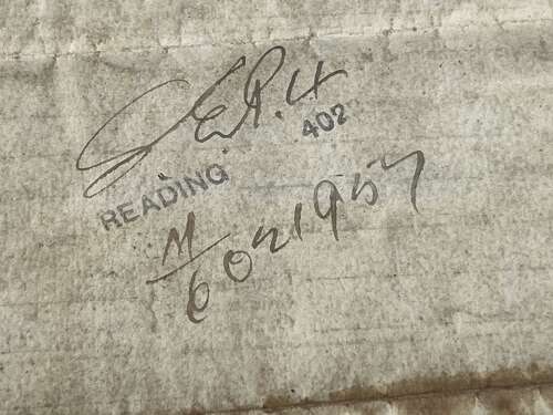 5) A Set Of 5 Tatty Original WW1 Papers To Frederick P Crane ASC From Malmesbury, Wilts