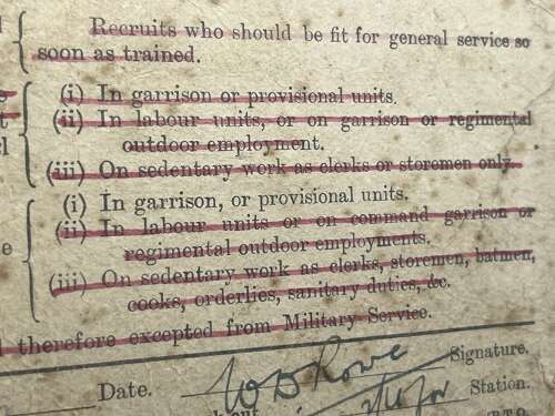 5) A Set Of 5 Tatty Original WW1 Papers To Frederick P Crane ASC From Malmesbury, Wilts