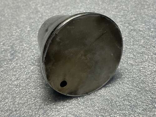 31) Nice WW1 WW2 Royal Artillery Shell Fuse Transit Cap Made Into Pin Tray With RA Badge