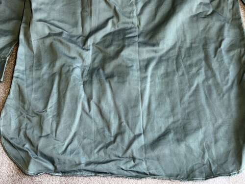 11) Unusual Late WW2 Early Post War RAF Full Button Front Collarless Shirt