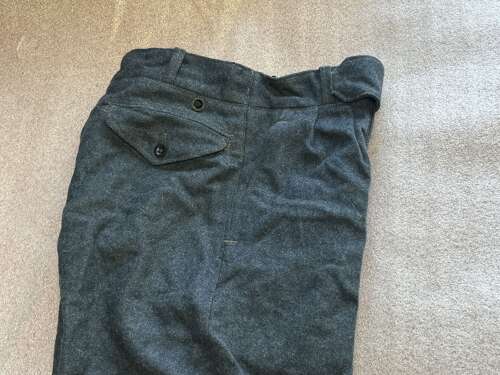 37) Excellent Original Early Post War RAF Issue War Service Battledress Trousers 1950
