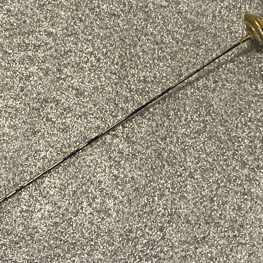 135) Nice Original Victorian &ndash; WW1 London Scottish Woman&rsquo;s Large Hat Pin. Sweetheart  Pin