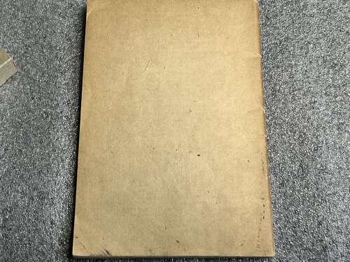 10) Good Original WW2 British Military Issue Gas Training Pamphlet 1942