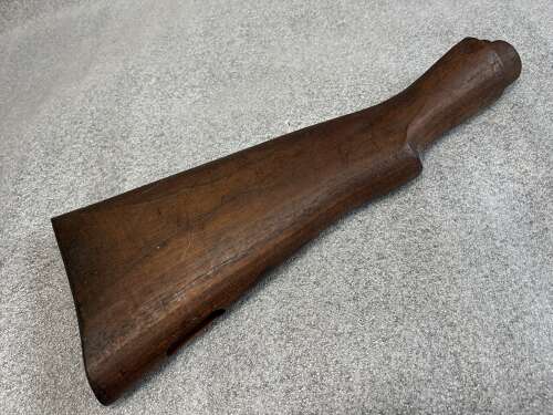 93) Un-Used Original WW2 Era British Army No4 Service Rifle Wooden Stock