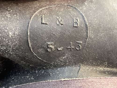 148) Very Nice Clean Original British Army Lightweight Service Respirator & Haversack 1943