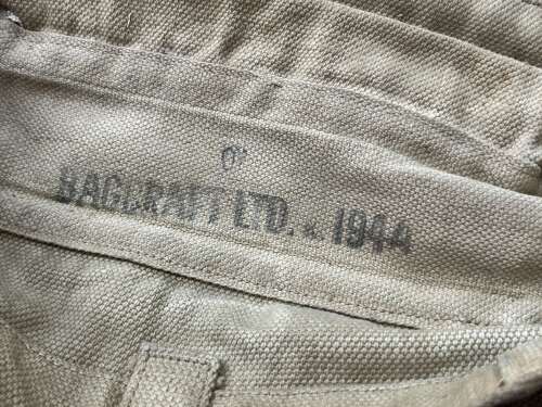 66) Well Used Original WW2 Wireless Set Signals Satchel No1. Bagcraft Ltd 1944