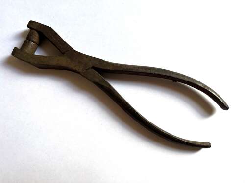 109) Very Nice Original WW1 Vickers Machine Gun Belt Repair Tool Dated 1917