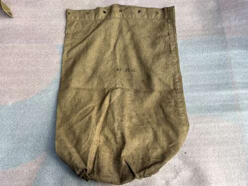 27) Early WW2 British Army Kitbag 3131629 SGT Armstrong.W. 1939