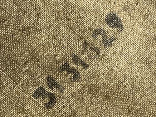 27) Early WW2 British Army Kitbag 3131629 SGT Armstrong.W. 1939