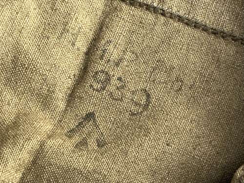 27) Early WW2 British Army Kitbag 3131629 SGT Armstrong.W. 1939
