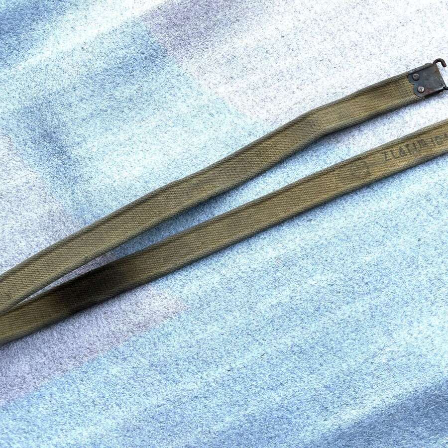 47) Good Used Original WW2 Canadian Made Service Rifle Sling ZL&T Ltd 1944