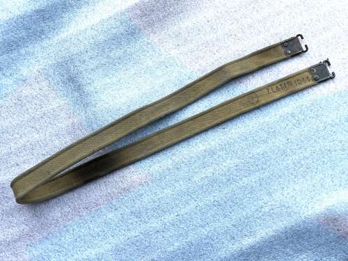 47) Good Used Original WW2 Canadian Made Service Rifle Sling ZL&T Ltd 1944