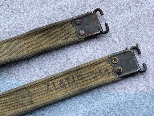 47) Good Used Original WW2 Canadian Made Service Rifle Sling ZL&T Ltd 1944