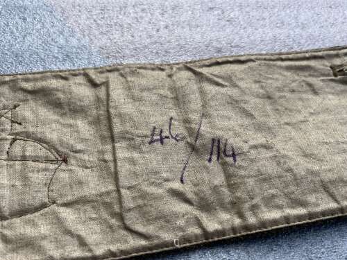 58) Good Original Used WW1 British Army Lord Derby Scheme Armband