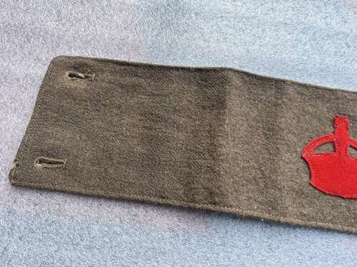 58) Good Original Used WW1 British Army Lord Derby Scheme Armband
