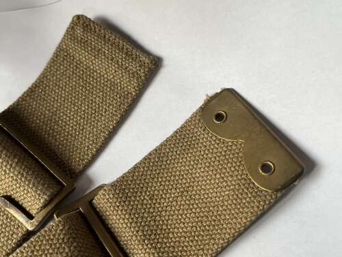 64) Totally Mint Unissued Matching Pair of Small Pack & Large Pack L-Straps MECo 1944
